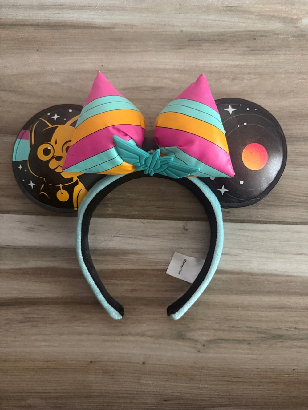 Buzz lightyear Rainbow Sox Disney Mickey ears Headband